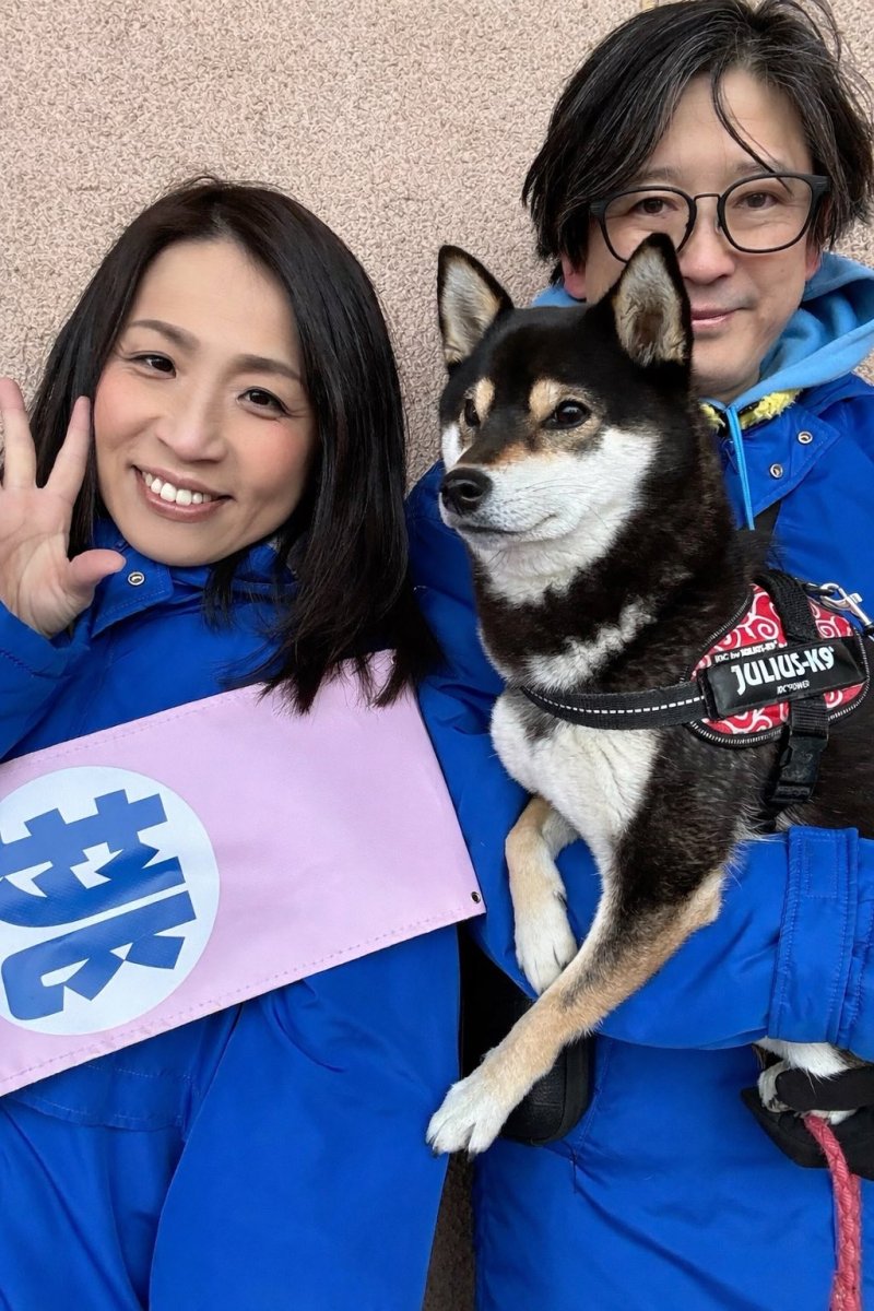 北戸田駅にて朝のご挨拶
