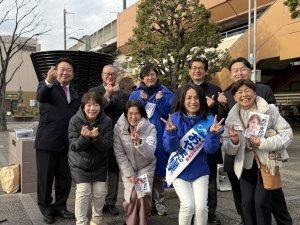 公明党市議団の皆様が駆けつけてくださりました
